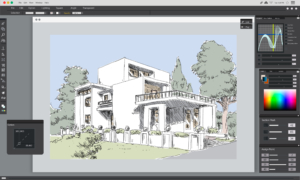 دوره فتوشاپ معماری در مجتمع فنی تهران