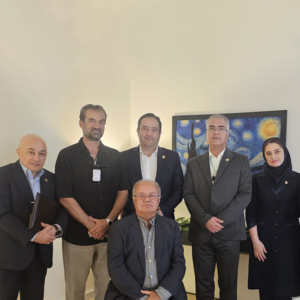بازدید جناب آقای دکتر سعادت از مجتمع فنی تهران، نمایندگی رشت
